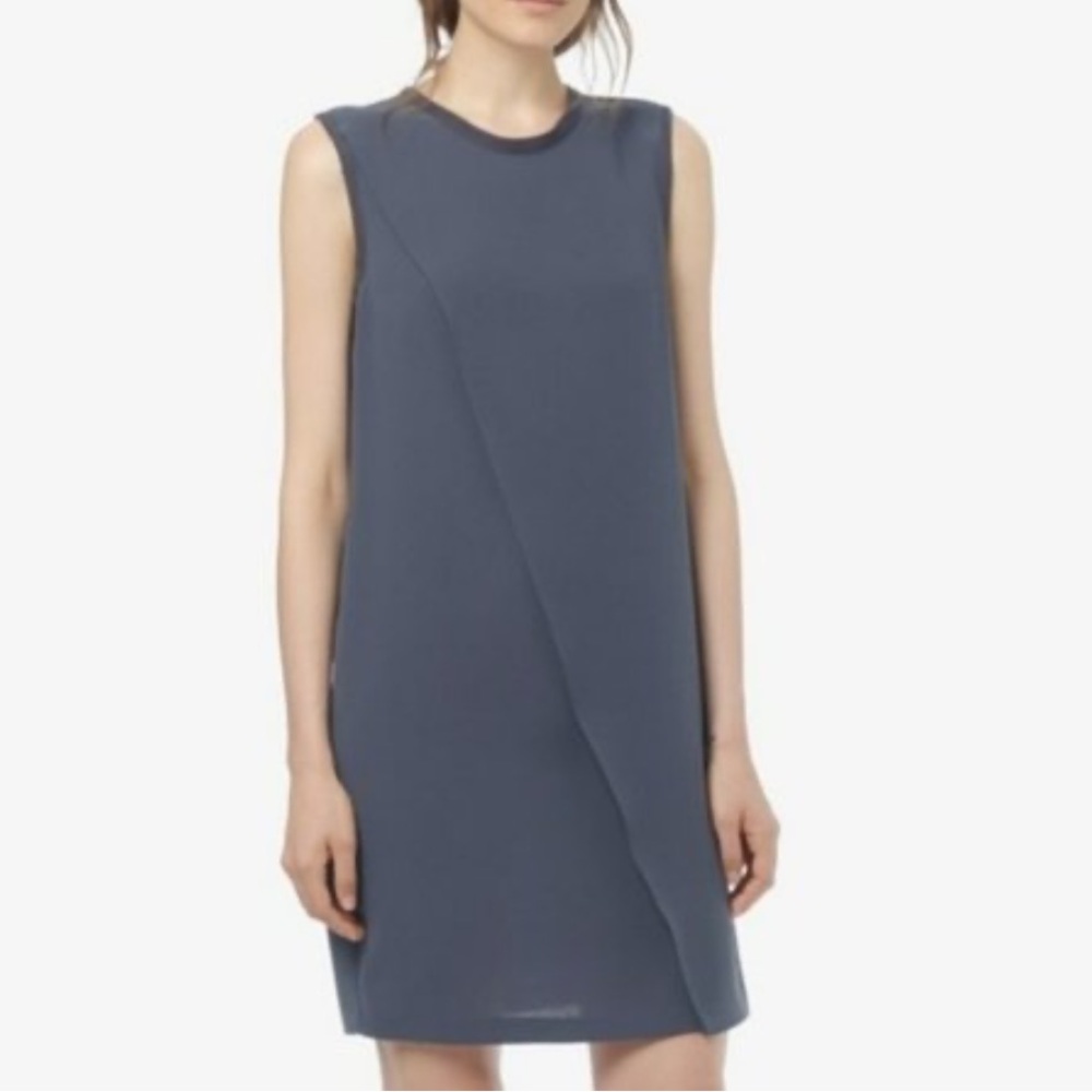 NWT Vince Charcoal Gray Sleeveless Dress 10